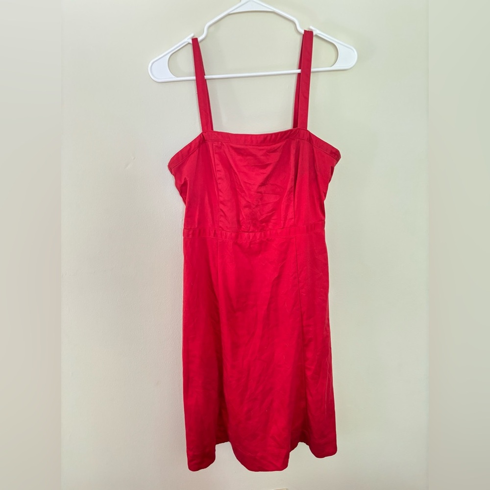 Cherry red picnic dress